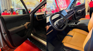 VinFast VF Wild lần đầu lộ rõ khoang nội thất: Màn hình nhỏ hơn bản concept, ghế chỉnh cơ, chưa có HUD